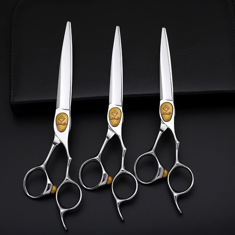 JP440C Hair Scissors 6/6.5/7 Inch Straight Cutting Shears 10%/20%/30%/40% Thinning Barber Scissors Salon Hairdressing Tools