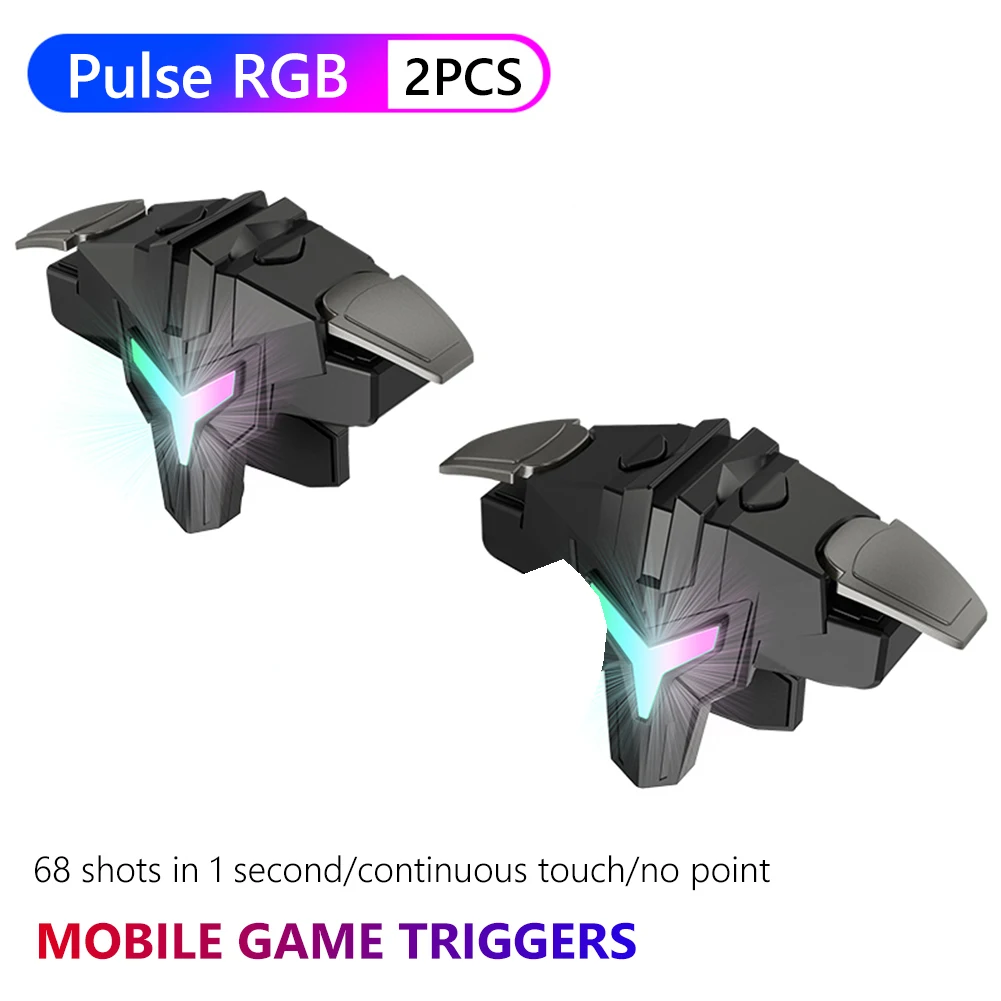 A1 Handy-Spiel Trigger für PUBG Telefon Gaming Controller Gamepad Joystick Ziel Schießen Löst 4 Finger für PUBG Handy