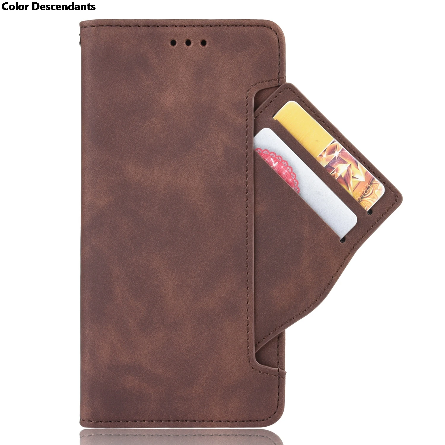 Untuk Itel S25 Dompet Kulit Ultra Tipe Flip Slot Multi Kartu Sampul Desain Buku Kulit untuk Tas Ponsel Itel S25 Ultra