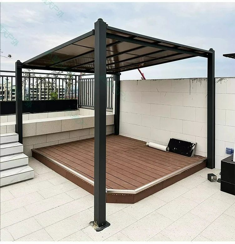 Customized EditionAluminum alloy awning pavilion assembly pavilion villa courtyard outdoor canopy garden back yard outdoor parki