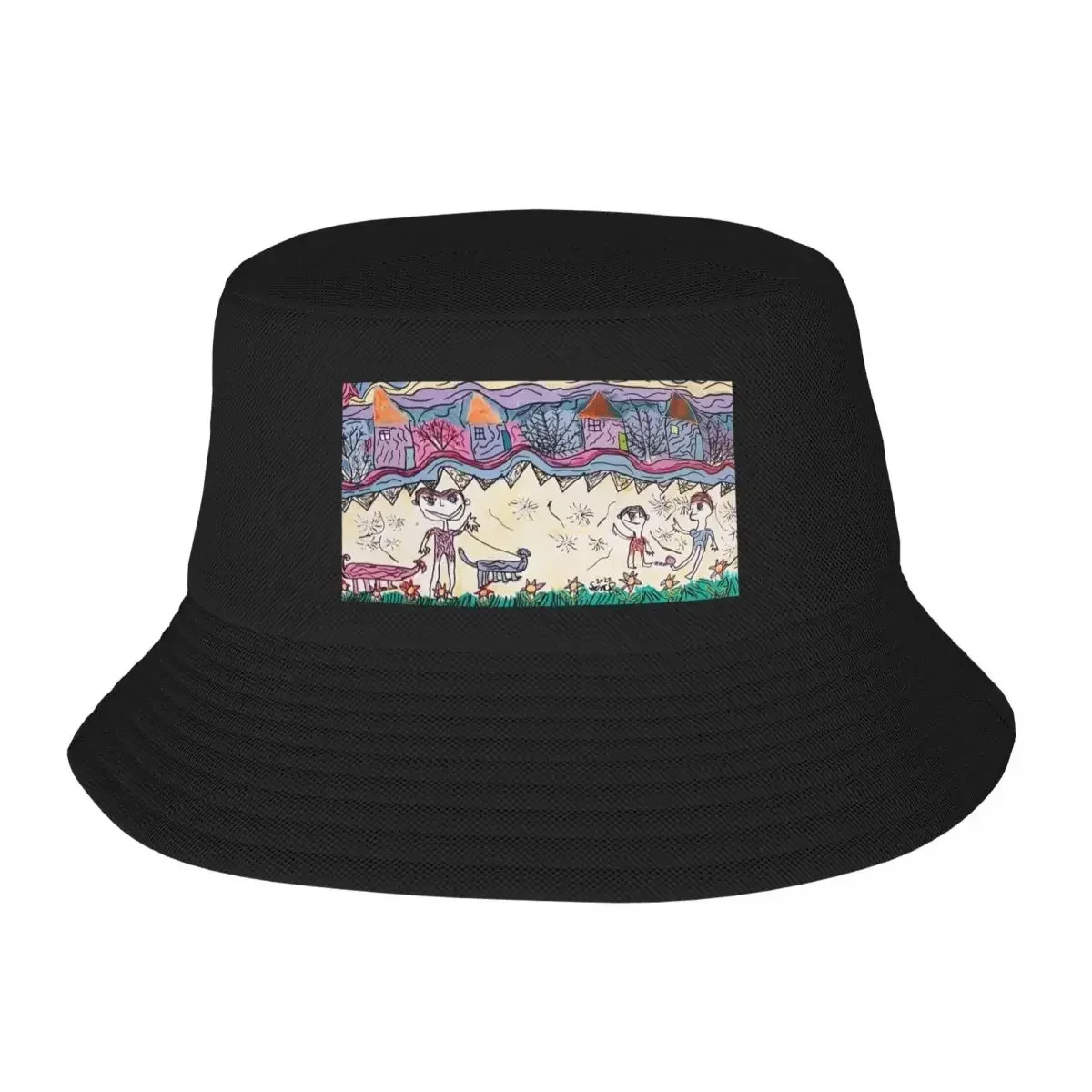 

2025 New HatArctic Summer Bucket Hat black Anime Women's Hat 2023 Men's
