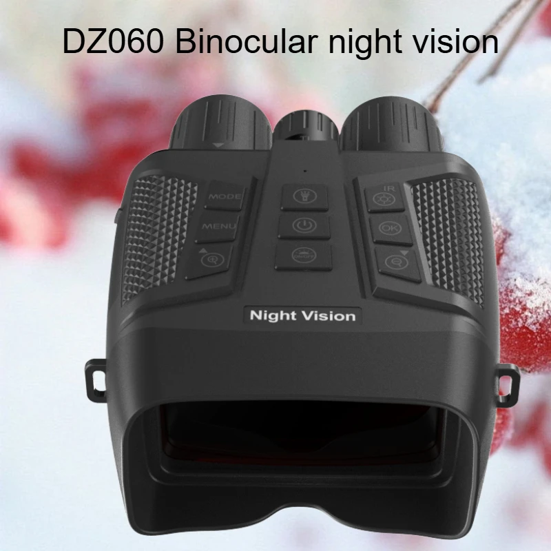 4K Night Vision Binoculars DZ060 - 8X Digital Zoom, 5000mAh, Infrared for Hunting & Camping, 3inch HD Display