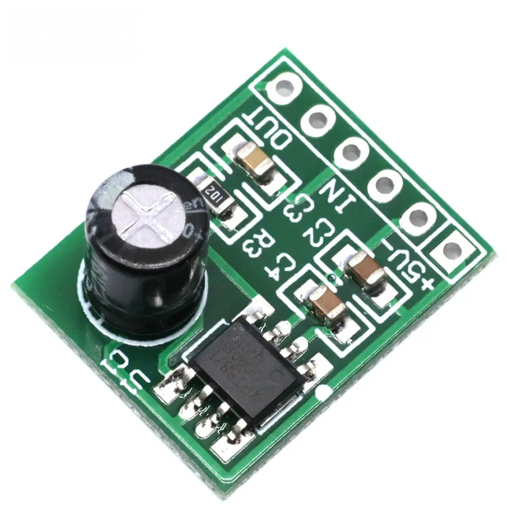 1PCS Mini XPT8871 Mono Stereo Lithium Battery Power Amplifier Board 6W Sing Machine Module 3v 5v 5W Audio Output Input