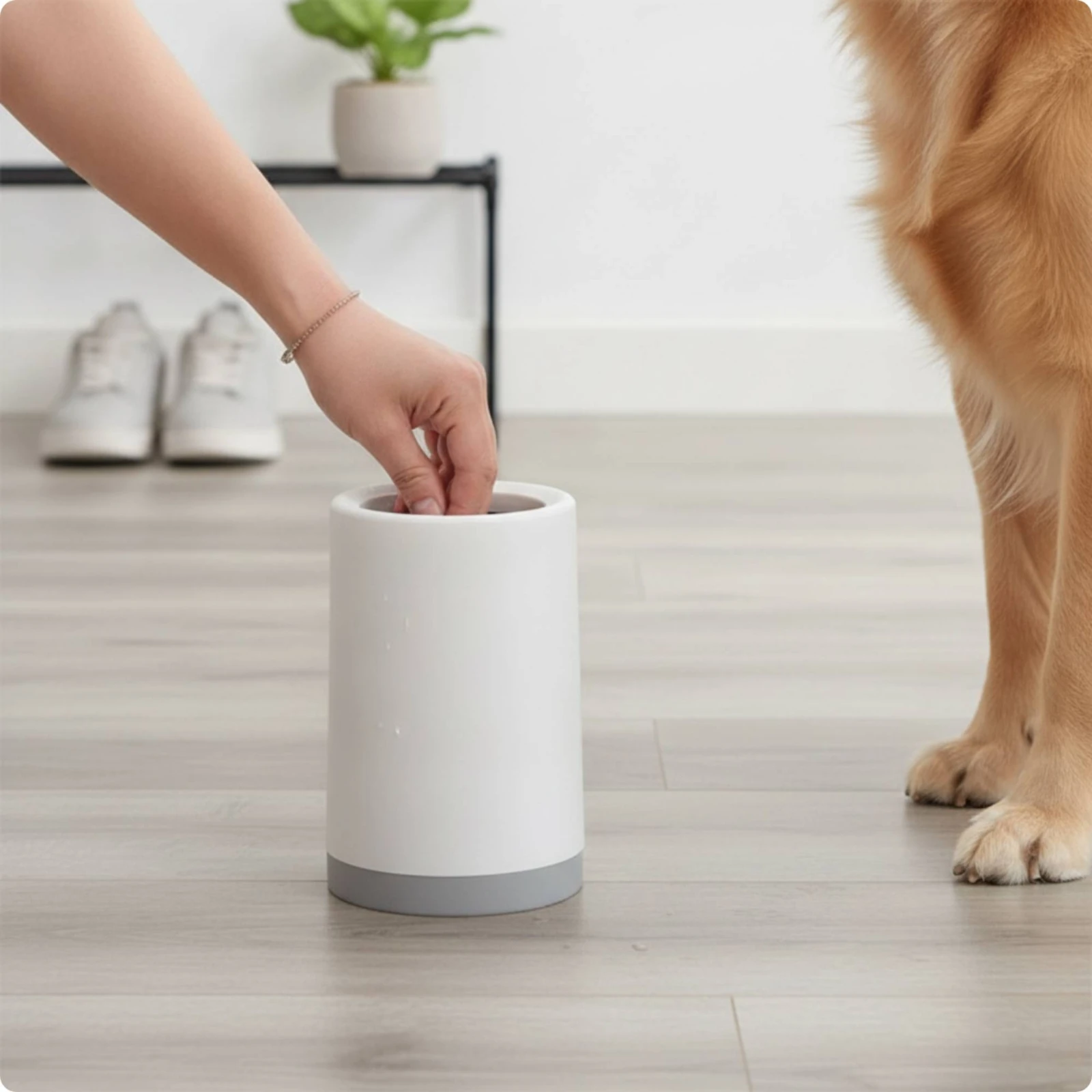 Dog Paw Cleaner - Paw Cleaning Cup Soft Paw Cleaner