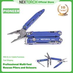 NEXTORCH PIONEER Multi-function tool pliers Folding pliers EDC outdoor hand tools Multitool for leather, firefighting, fishing