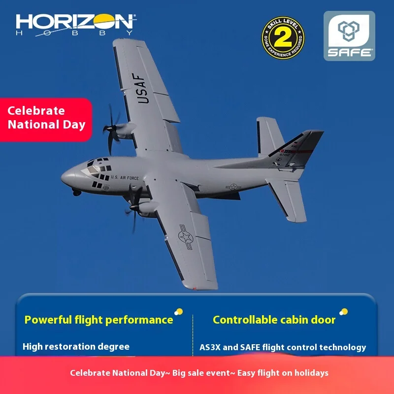 

Horizon Hobby Horizon Модель EC-1500 Twin 1,5 м Модель транспортного самолета