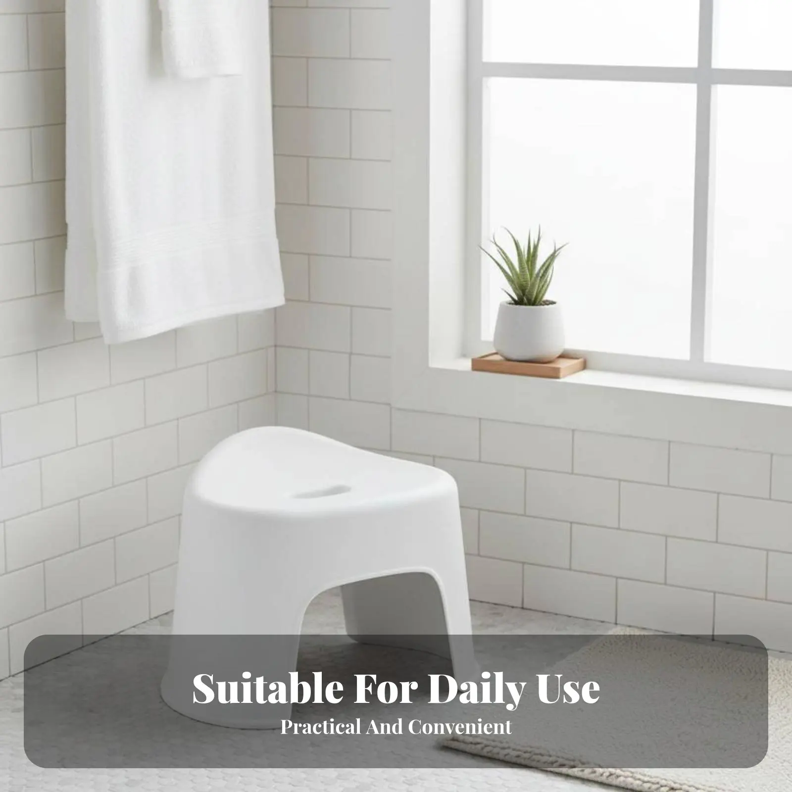 

Пуфик с узором в виде ракушки, утолщенный дизайн, низкое сиденье, противоскользящий, подходит для детей, для ванной комнаты, спальни