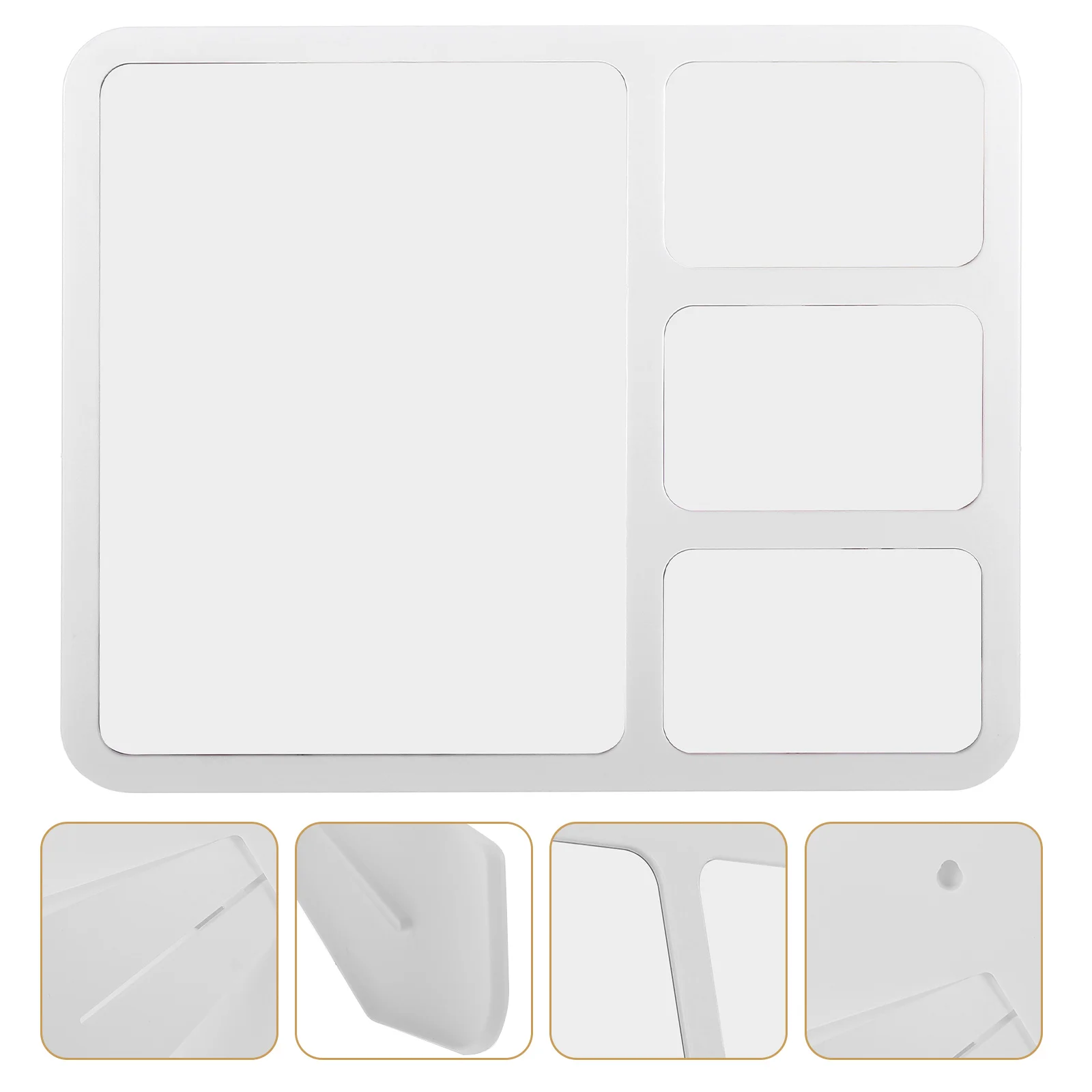 

Collage Picture Multi Aperture Decorative Photo For Home Office Display Combined Plastic One-Piece Frame Tabletop Memorial