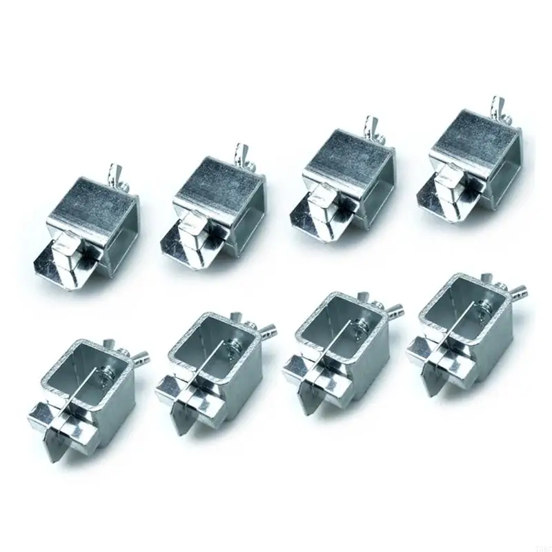 T3EC 8PCS Deur Lassengereedschap Plaatmetalen kont Lasklemmen Laspositioners