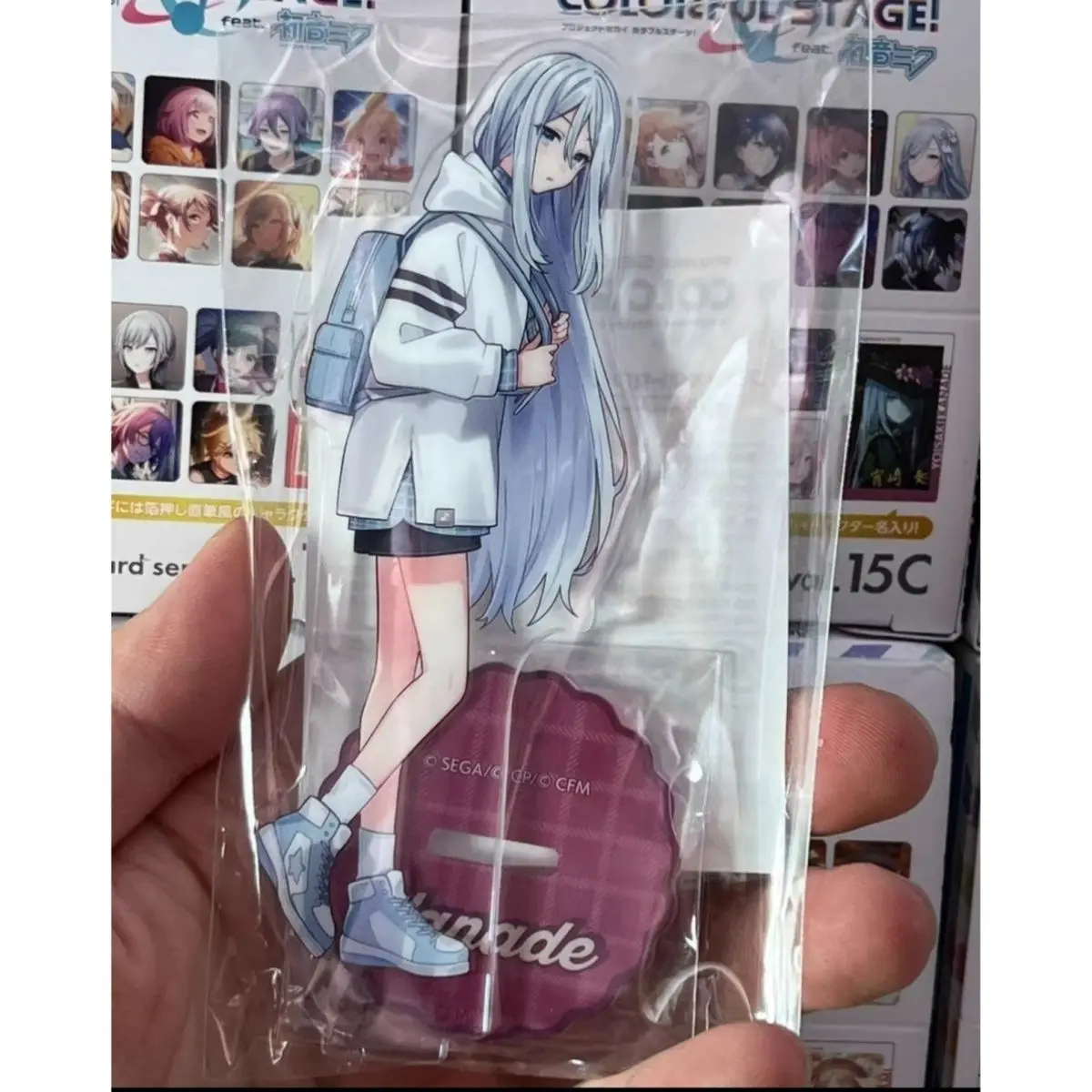 

Anime Project Sekai Acrylic Stand Model Figures Yoisaki Kanade Cosplay Desk Decor Model Plate Props Ornaments Christmas Gift