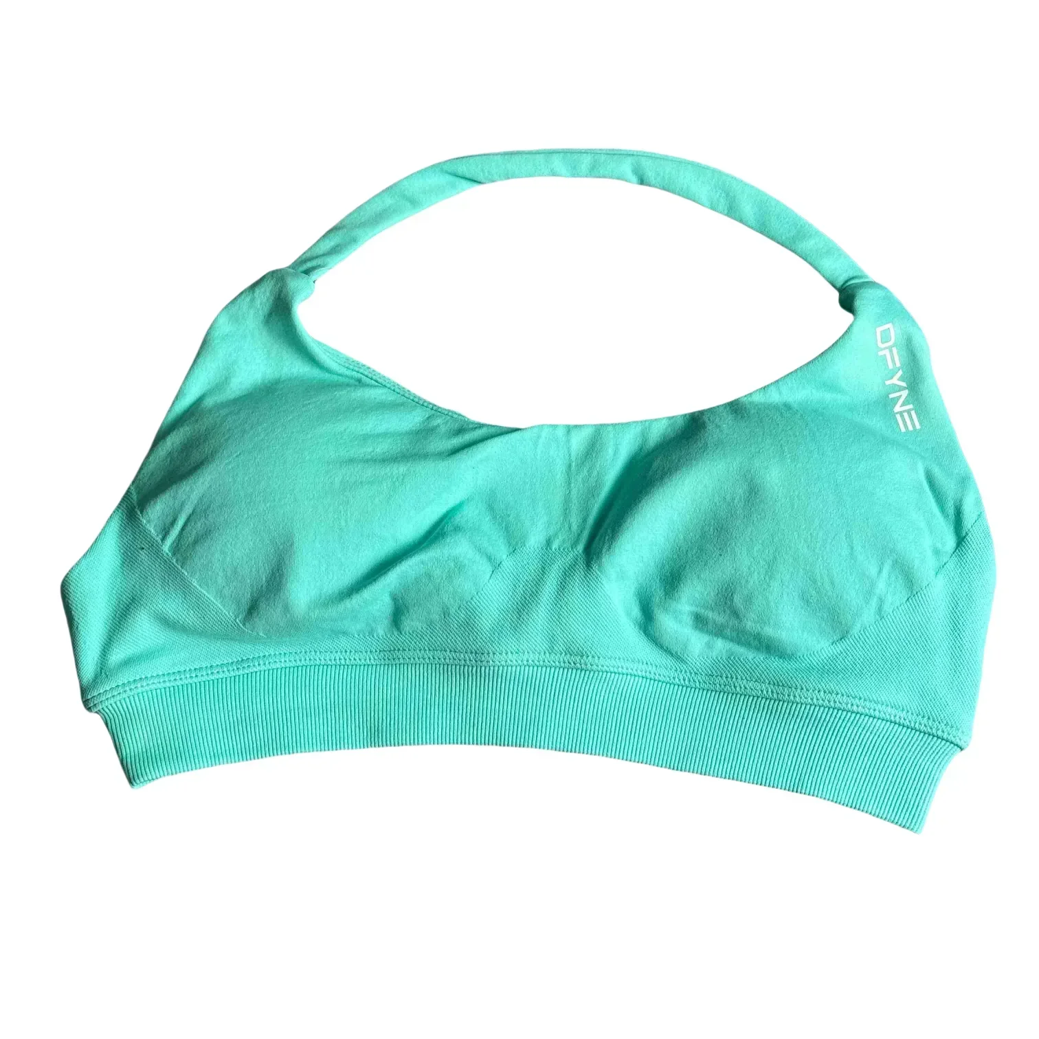 حمالة صدر رياضية للنساء ذات تأثير ديناميكي بدون خياطة، رسن عالي الدعم، ملابس رياضية مفتوحة من الخلف، ملابس داخلية للياقة البدنية واليوجا والتمارين