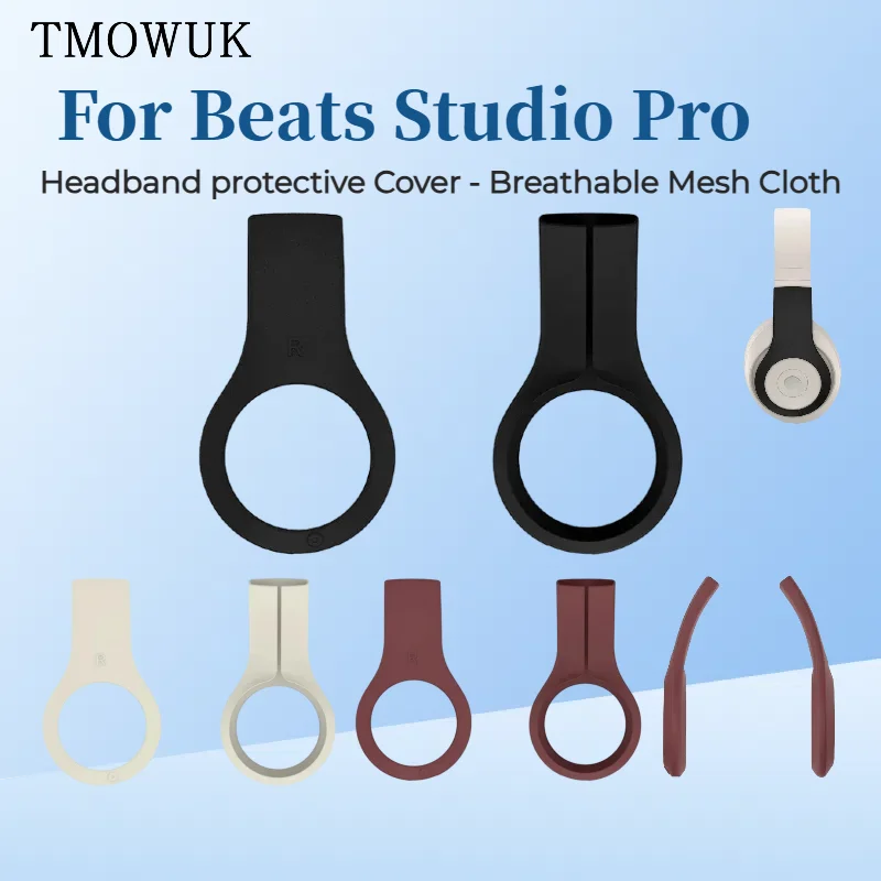 For Beats Studio Pro Case Protective Silicone Cover Snap-On Anti-Scratch Shockproof Dustproof Fit Lightweight Durable TOMWUK