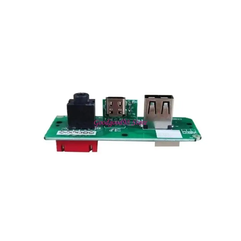 السبورة السمعية السمعية دون عناء لـ 3 Type C Small USB Port USB لوحة إمدادات الطاقة السمعية W8C
