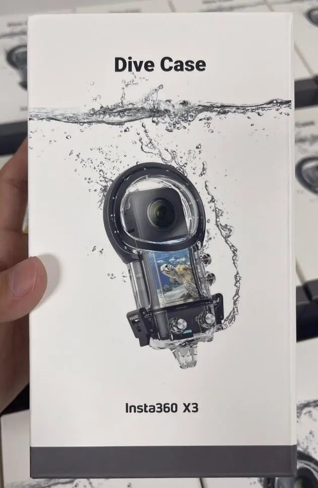 Водонепроницаемый чехол 40 м для Insta360 ONE X3, подводная защитная коробка, защитная рамка для дайвинга, аксессуары для панорамной камеры 360