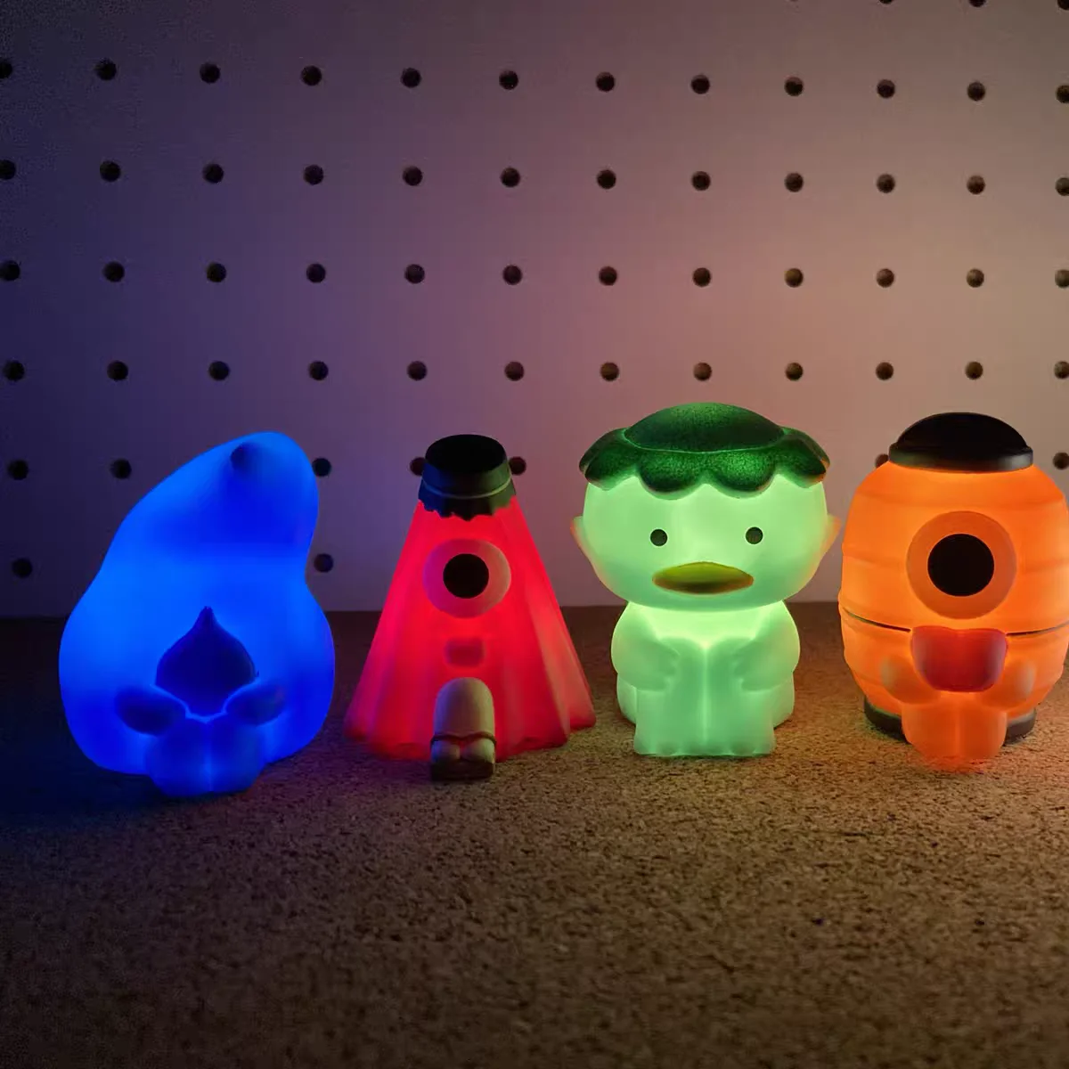 Original capsule toys cute "Hikaru Machiboke" Glowing "Left Waiting" – Yokai Edition Japanese spirits/monsters lighting figures view 3