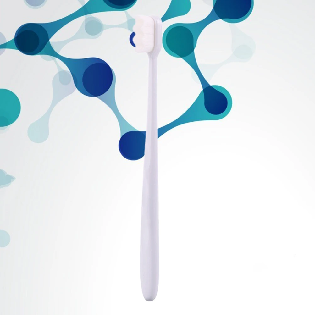 

Soft Bristle Toothbrush Micro-Nano Filaments Ergonomic Handle Anti-Slip Grip For Oral Care Teeth Cleaning Tool