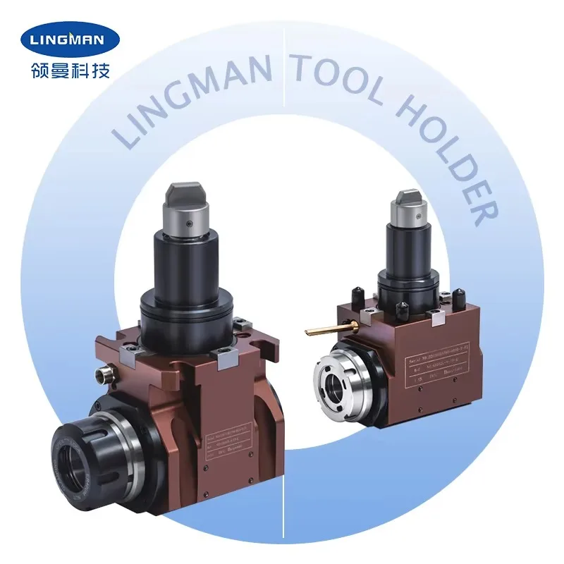 

BMT Series Cutterbed New 90-Degree Driven Tool Holder Essential CNC Turning Milling Lathe Live Turret Machine Tools Accessory