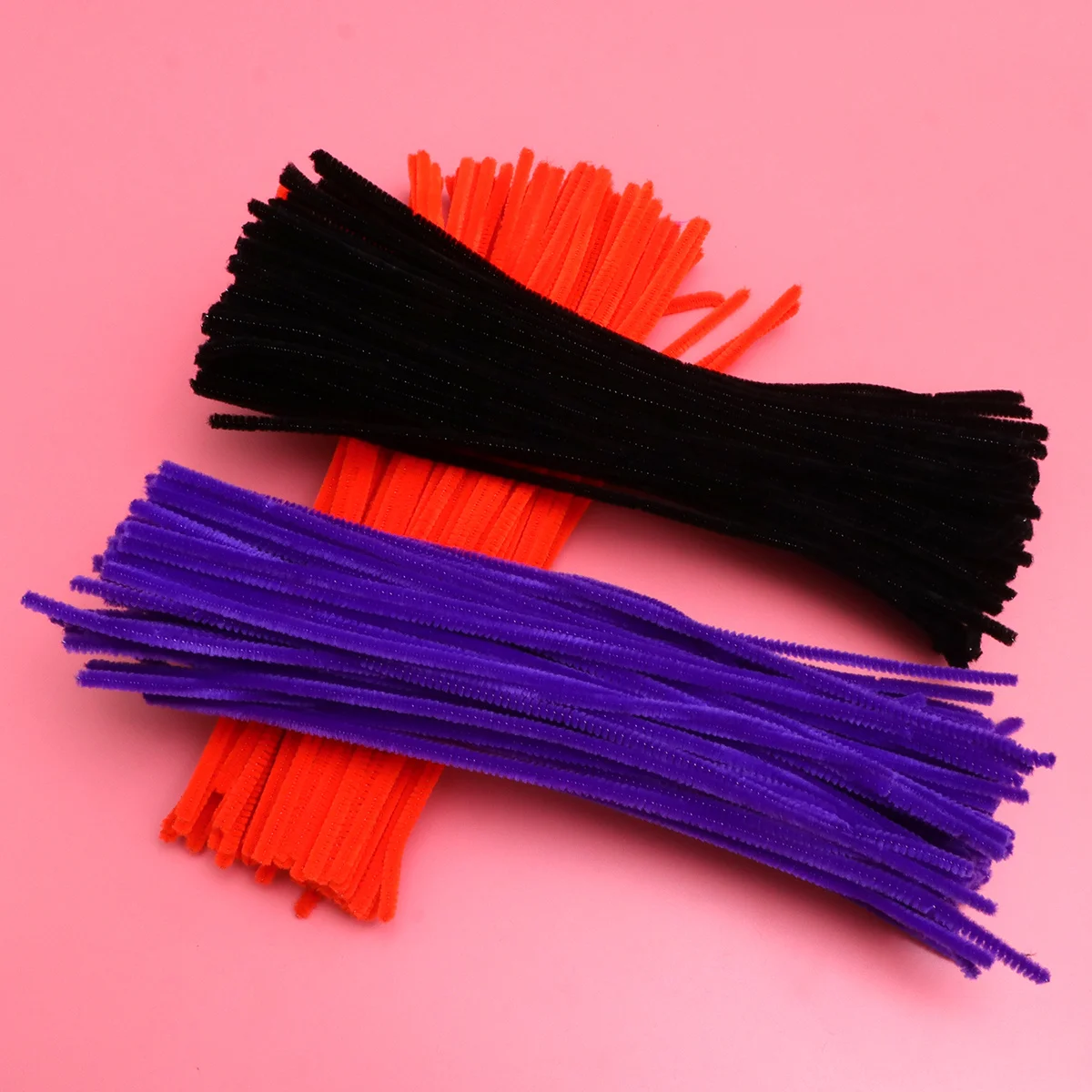 300 Uds. De tallos de chenilla coloridos retorcibles, suministros artesanales flexibles para niños para manualidades y manualidades de educación temprana hechas a mano DIY