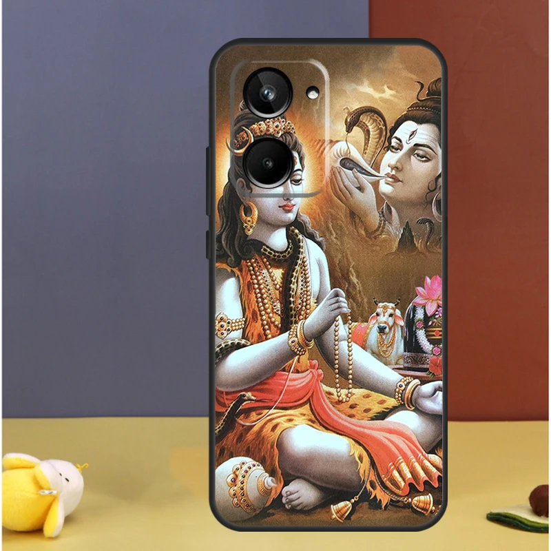 God Diety Hindu Ganesha Shiva For Realme 11 12 9 10 Pro Plus GT5 GT3 GT Neo 5 C51 C53 C35 C31 C30 C25s C21Y C55 C33 Case