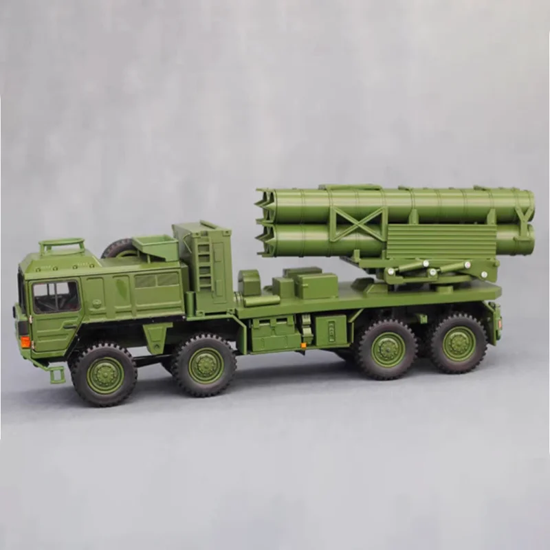 1:32 Scale Tactical Truck Missile Transport Launch Vehicle Alloy Finished Model Simulation Static Collectible Toy Gift Souvenir