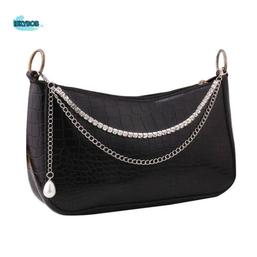 

Butterfly Metal Bag Chain Heart Bag Straps Multi-layer Metal Chain Strap Shoulder Bag Chian Pants Chain Women Bag Accessories