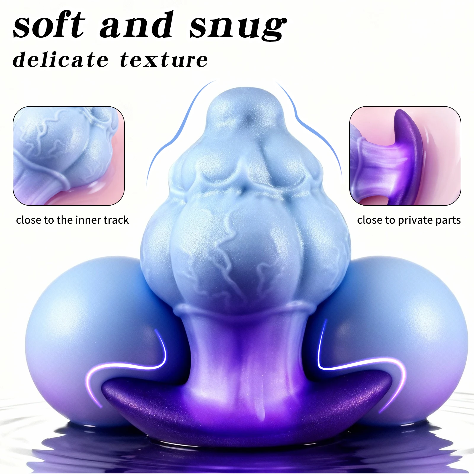 Plug anal tentacule alien silicone dildo monstre épais_voghion.com