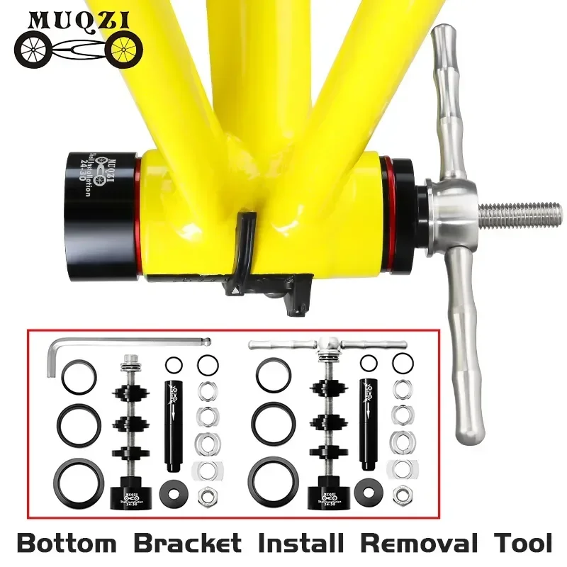 

MUQZI Bicycle Bottom Bracket Install And Removal Tool Axle Disassembly For BB86/30/92/PF30 Mountain Bike Road Fixed Gear