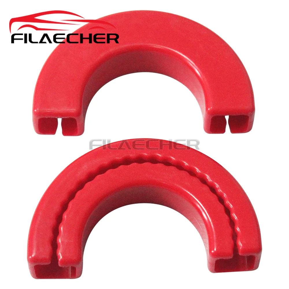 

Комплект из 2 красных накладок на буксировочный крюк для Chevrolet Silverado 1500 2007-2025/GMC Sierra 1500 2007-2018, автомобильные аксессуары