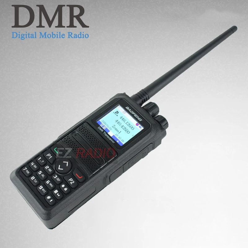 Baofeng Digital Walkie Talkie DMR Radio DM 1701 Dual Band Mode Analog DM-1701 Tier 1+2 Dual Time Slot Upgraded Version DR-1801