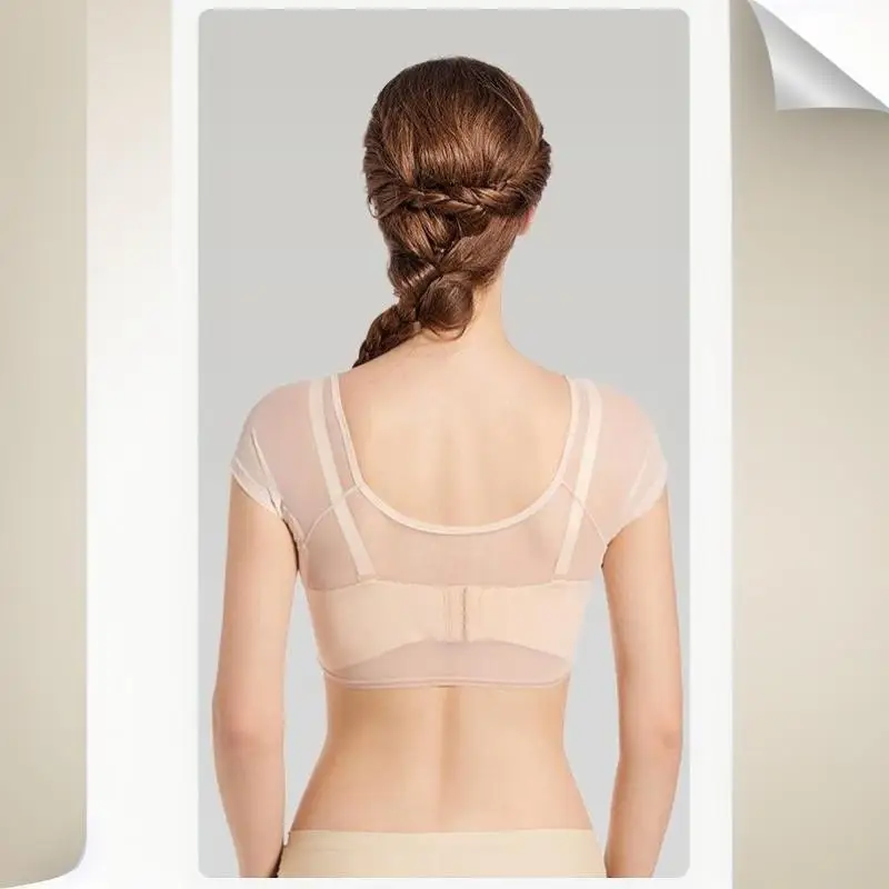 Waschbare Achselschweiß-Pads in T-Shirt-Form, ultradünn, atmungsaktiv, geruchskontrollierend, elastisch, für Frauen geeignet. – Detail 7