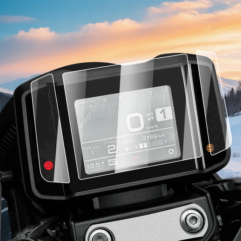 For Yamaha MT-09 MT09 MT 09 XSR900 2022 2023 Motorcycle Screen Protector sticker Instrument Film Screen Dashboard Protection