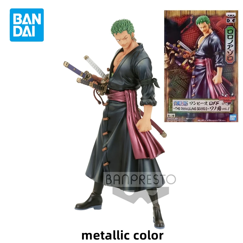 

Bandai Original One Piece DXF Roronoa Zoro Luffy Nami Law Chopper Newgate Roger Ace Sabo Action FigureToys Model Brinquedos
