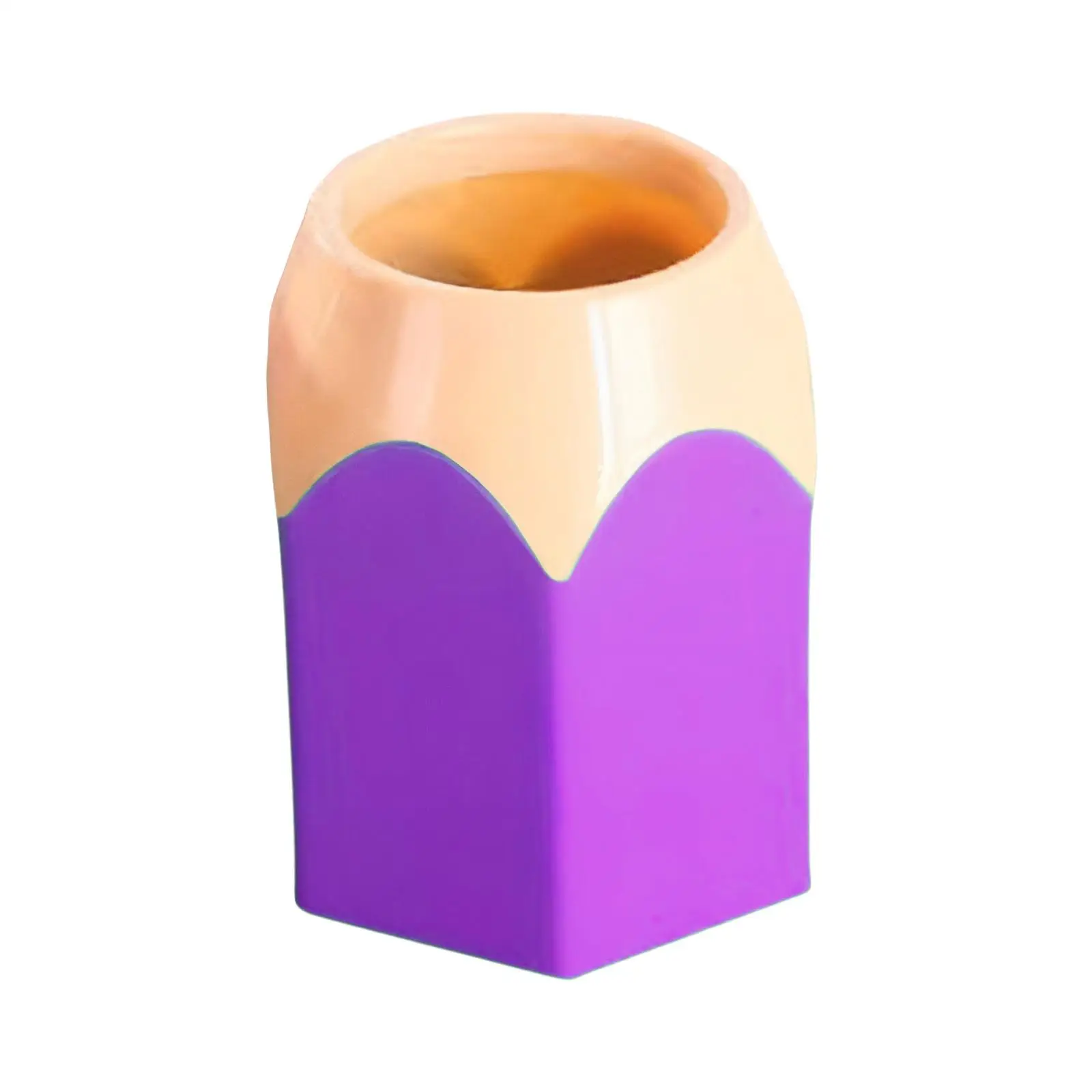 Lápis Tip Shape Storage Bucket, Make up Brush, Desk Organizer, Cute Table, 5X