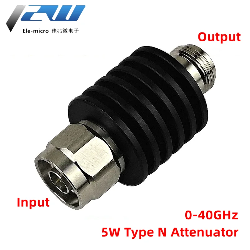 1 PCS 5W N-type RF Coaxial Fixed Attenuator N-JK N Male to Female Frequency  DC-3GHz/DC-4GHz 1db/2db/3db/5db/10DB/15DB/20DB/50DB