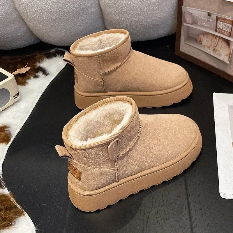 women's-new-style-snow-boots-thick-soled-fleece-lined-short-boots-cold-proof-boots-winter-anti-slip-warm-snow-cotton-shoes