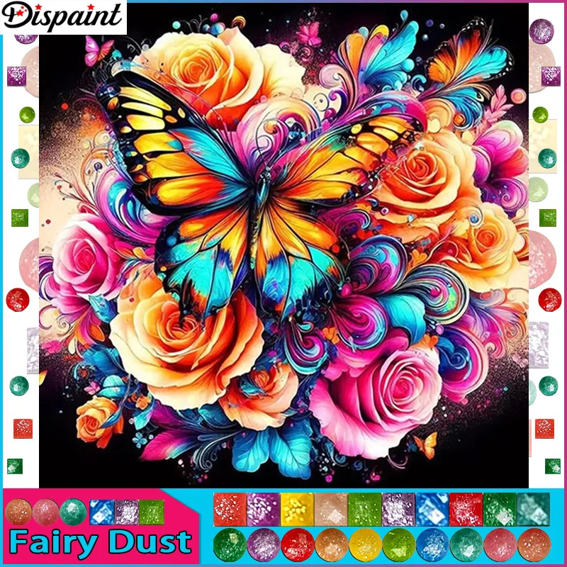 Dispaint Fairy Dust AB 5d Diamond Painting Full Square/Round 