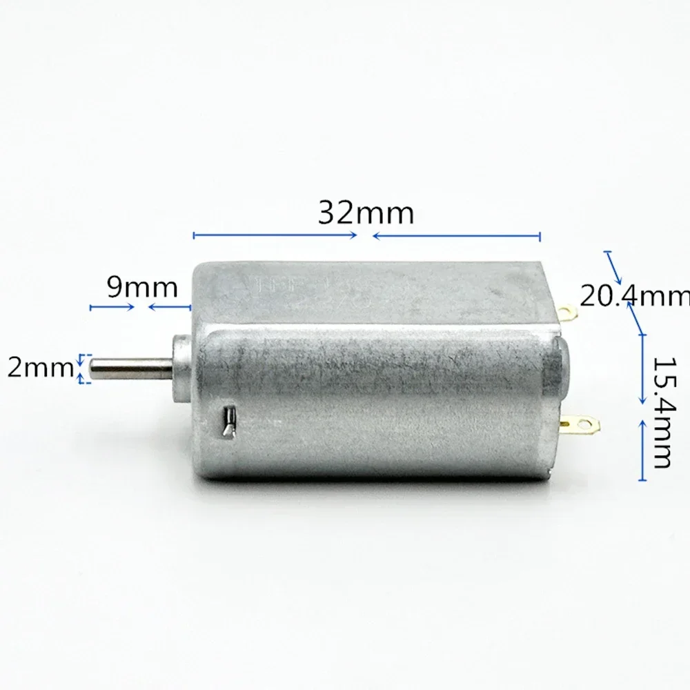 FF-180SH-2663 Motor DC 3V 3.7V 5V 6V 14000RPM High Speed Mini 20mm 180 Carbon Brush Motor High Torque for Model Toy Motor