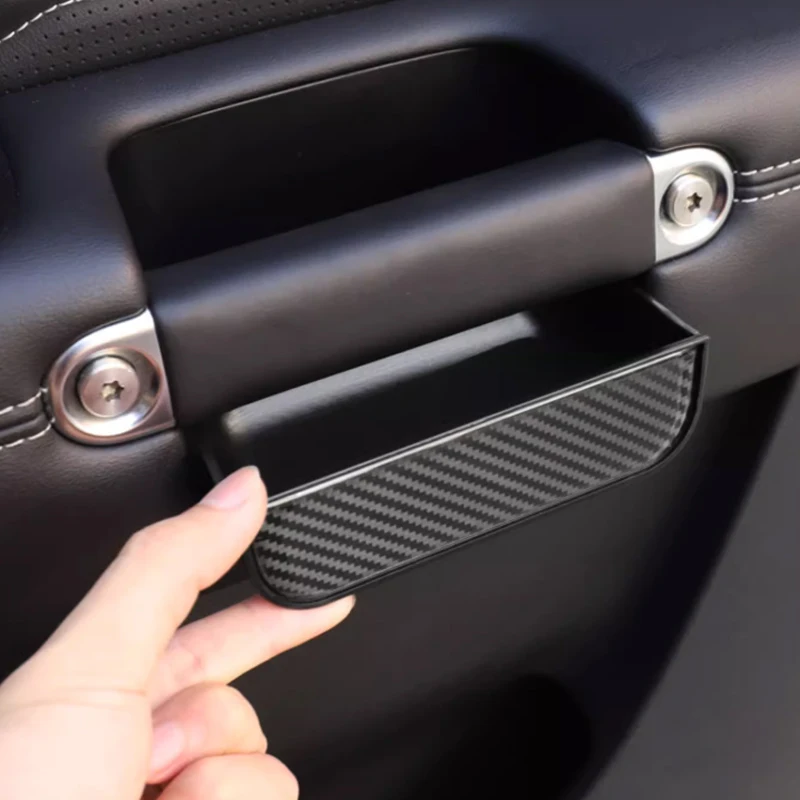 4Pcs For GWM Tank 300 21-25 Car Door Handle Storage Box Front Rear Door Pull Interior Accessories - Image 5