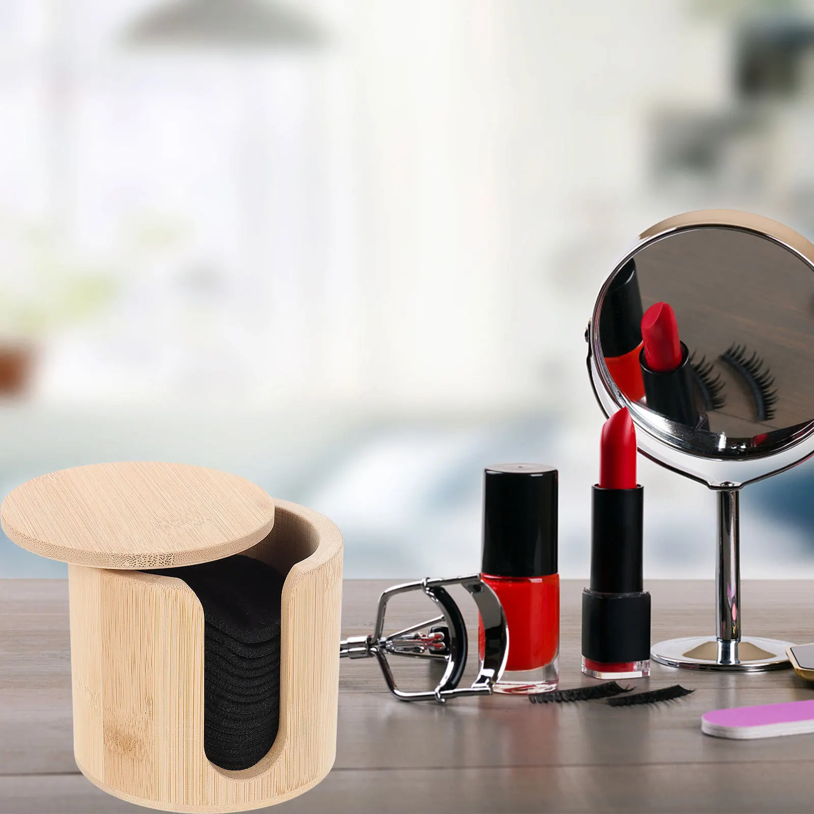 16 قطعة منصات تنظيف الوجه صديقة للبيئة ألياف الخيزران قابلة لإعادة الاستخدام ماكياج إزالة منصات للبشرة الجافة الحساسة غير مزعجة الوجه #2