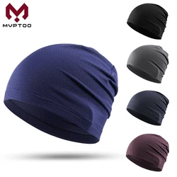 Fashion Pile Hat Quick-dry Beanies Cap Breathable Soft Hats Outdoor Sport Headscarf Hip Hop Baseball Tennis Running Accessories