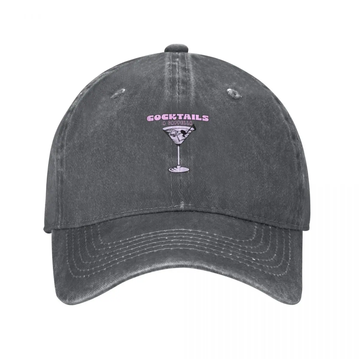 Cocktails A Cappella Baseball Cap Wild Ball Hat Fashion Beach custom Hat dad hat Women's Hats 2025 Men's