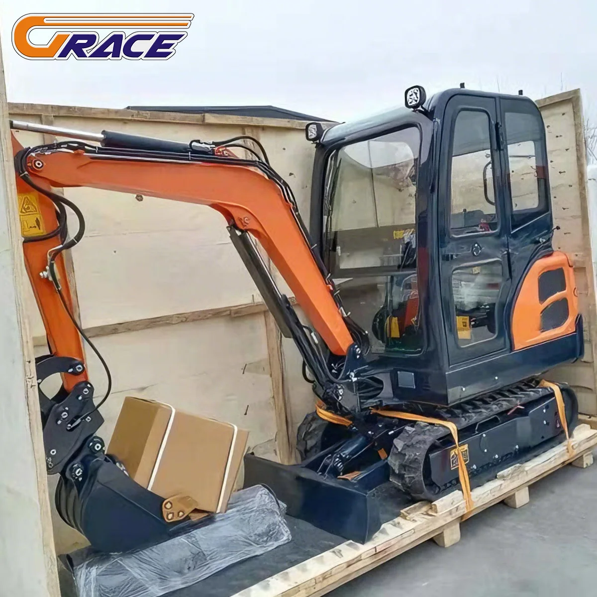 

Hydraulic Excavator 2 Ton 3.5 Ton Mini Crawler Digger Compact Diesel Engine CE EPA Certified for Farm and Garden