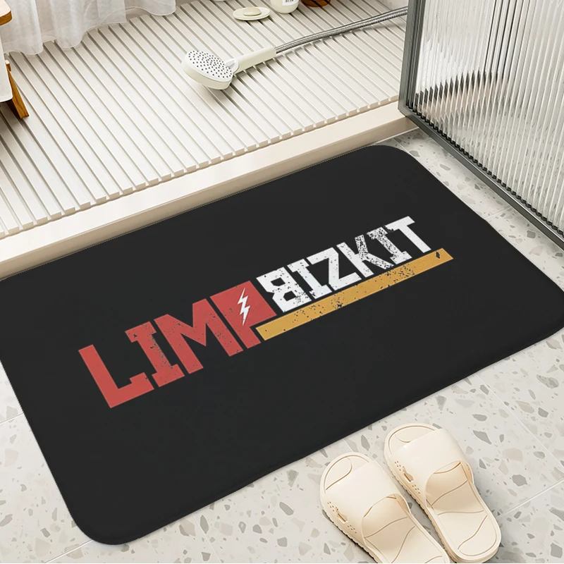 

Bathroom Foot Mat Limp Bizkit Bedroom Living Room Rug Entrance Door Doormat Corridor Carpet for Kitchen Home Decor Items