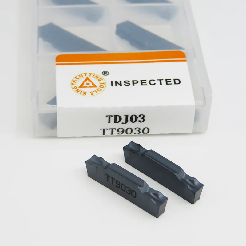 Schlitzschneidklinge TDJ2 TDJ3 TDT4 TDXU3E-0.3 TT9080 TT9030 Verarbeitete Gusseisen- und Edelstahlteile – Detail 3