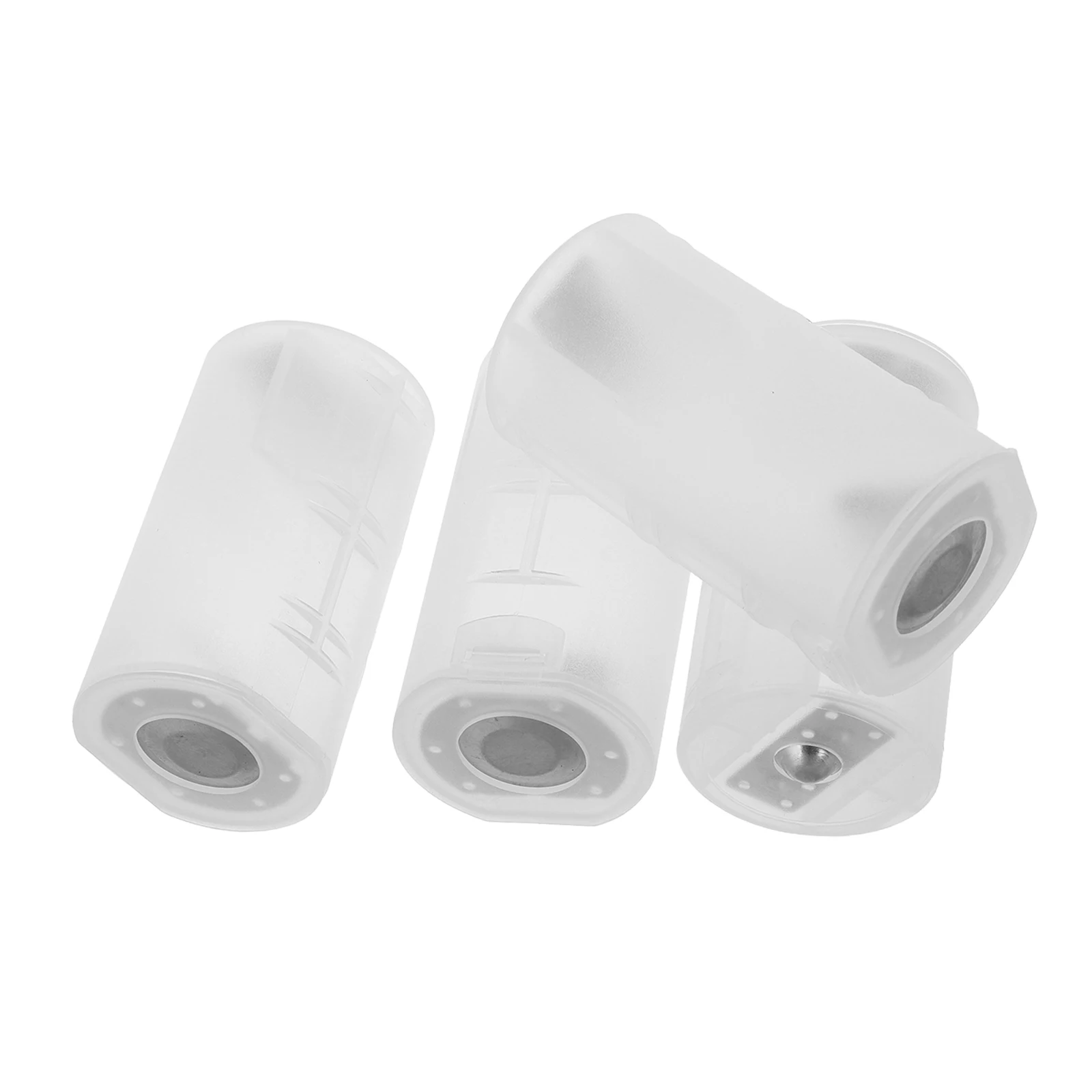 

4 Pcs D Adapters Plastic Containers Conversion Tubes Versatile Replacement Lightweight Multiscenario Use Household