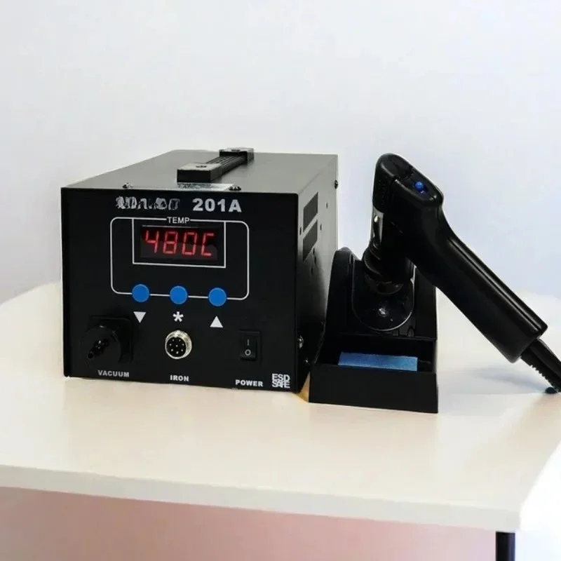 

Сварочная платформа с цифровым дисплеем 201A, 220В, 90Вт, автоматический паяльный пистолет с цифровым дисплеем и функцией отсоса припоя