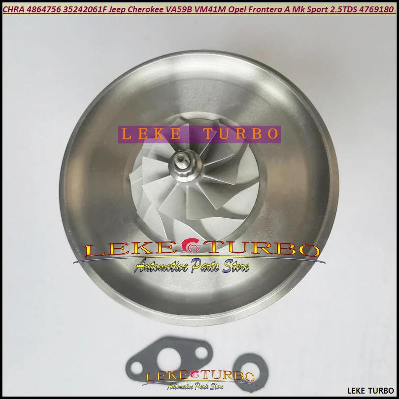 Turbo Cartridge Chra VA55B VA59B 4796000 4864593 4864756 K04796000 K04864593 K04864756 For Jeep Grand Cherokee I Laredo 2.5 TD