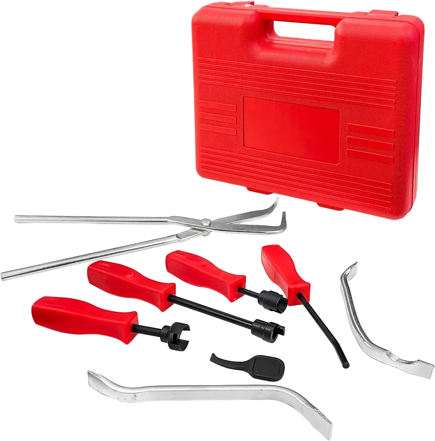 

8-Piece Drum Brake Tool Kit, Universal Brake Spring Pliers for Auto Drum Brake Repair