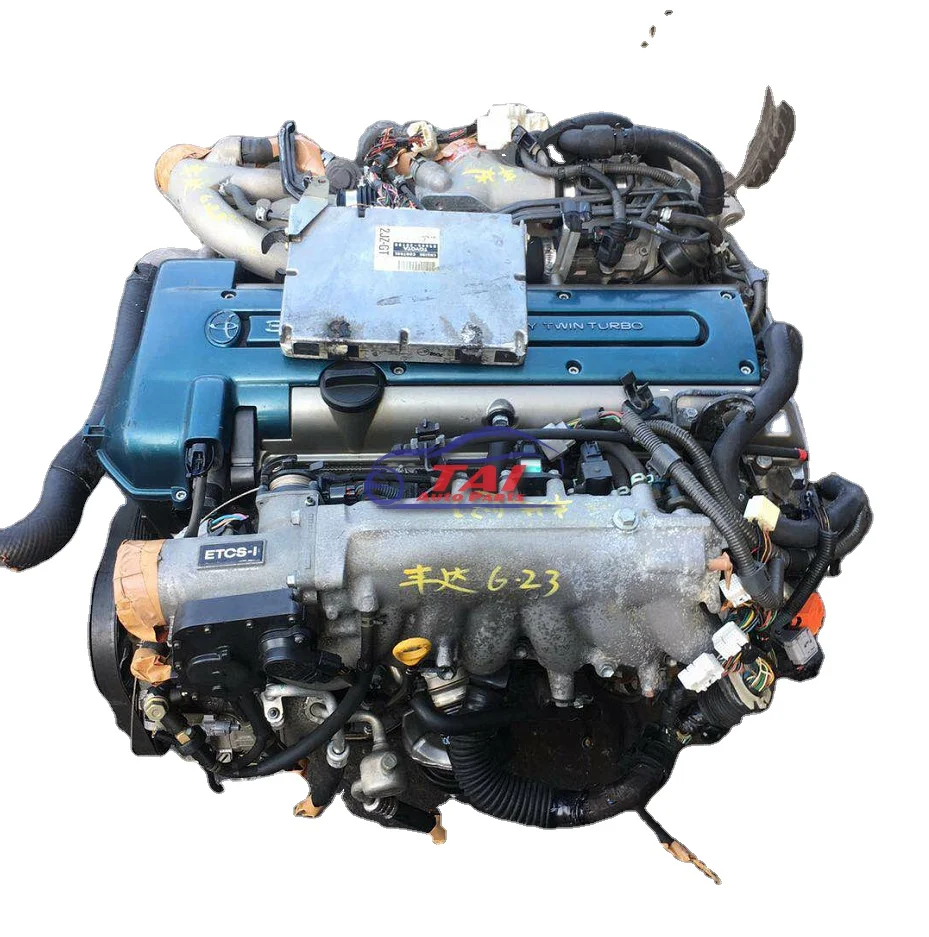 JDM  2JZ-GTE TWIN TURBO VVTI ENGINE WITH V161 6 SPEED TRANSMISSION for TOYOTA