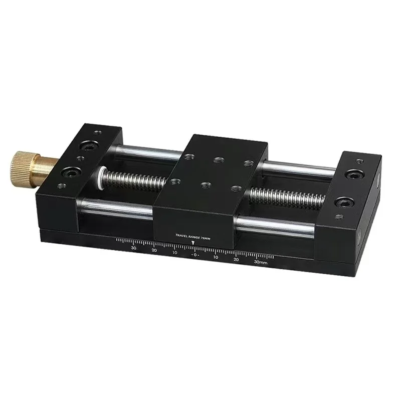 Platform Sliding Table X-Axis Manual Translation Displacement Station 40x70mm Precision Sliding Table Fine‑Tuning Linear Stage